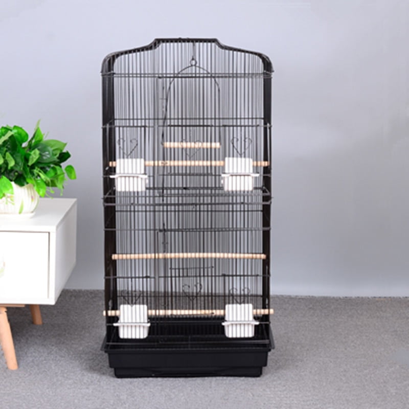 1 Pcs Parrot bird cage extra large luxury large peony gray parrot cage metal breeding gray parrot bird cage - Image 4