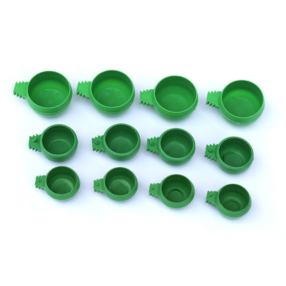 1PCS parrot bird hamster feeding bowl cage hanging round drinking water food feeder bowl cup feeding bowl tool - Image 6