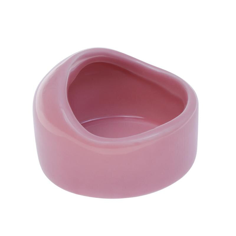 1pc Hamster Feeding Bowls Ceramic Chew Resistant Food Bowls For Small Animals Rodents Gerbil Hamster Feeding - Image 2