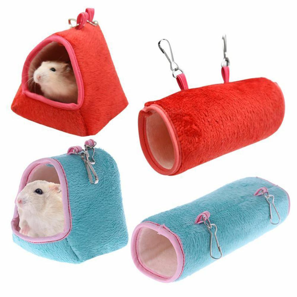 1pc Hamster Hanging House Hammock Cage Sleeping Nest...