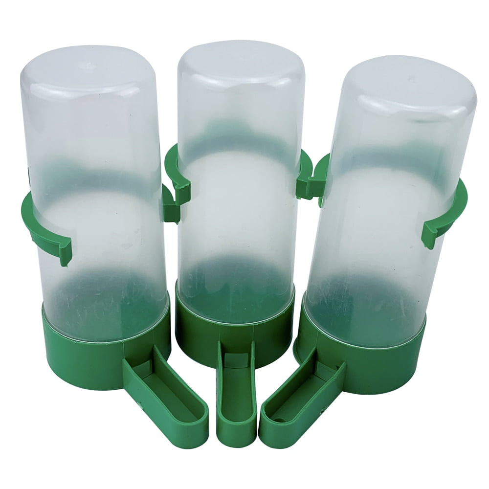 1pcs Bird Water Drinker Feeder Automatic Drinking Fountain Pet Parrot Cage Bottle Drinking Cup Bowls Pet Bird Supplies Dispenser - Image 2