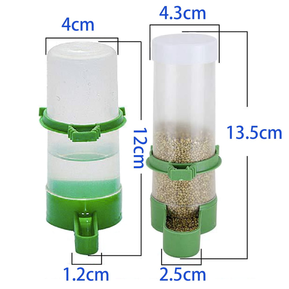 1pcs Bird Water Drinker Feeder Automatic Drinking Fountain Pet Parrot Cage Bottle Drinking Cup Bowls Pet Bird Supplies Dispenser - Image 5