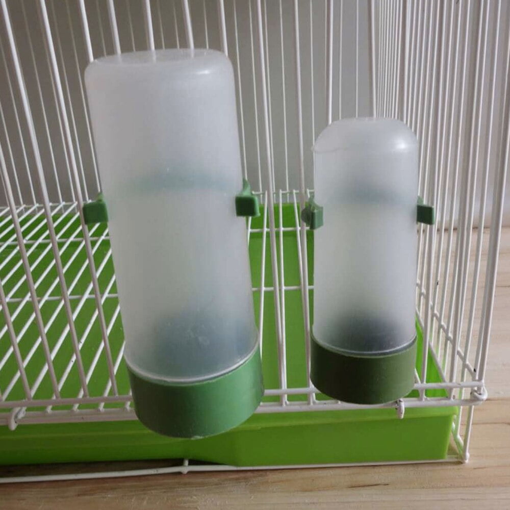 1pcs Bird Water Drinker Feeder Automatic Drinking Fountain Pet Parrot Cage Bottle Drinking Cup Bowls Pet Bird Supplies Dispenser - Image 6