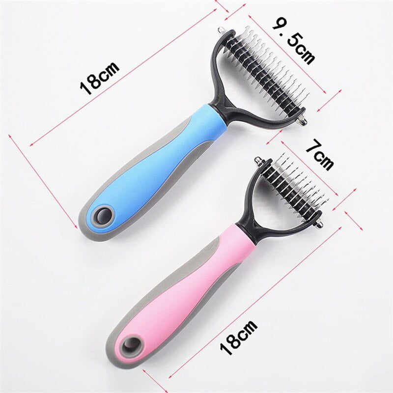 2 Size Pet Grooming Supplies Pet Hair Remover Brush Dog Hair Cleaning Tool Cat Hair Remover Cat Massage Comb Dog Grooming Comb - Image 3