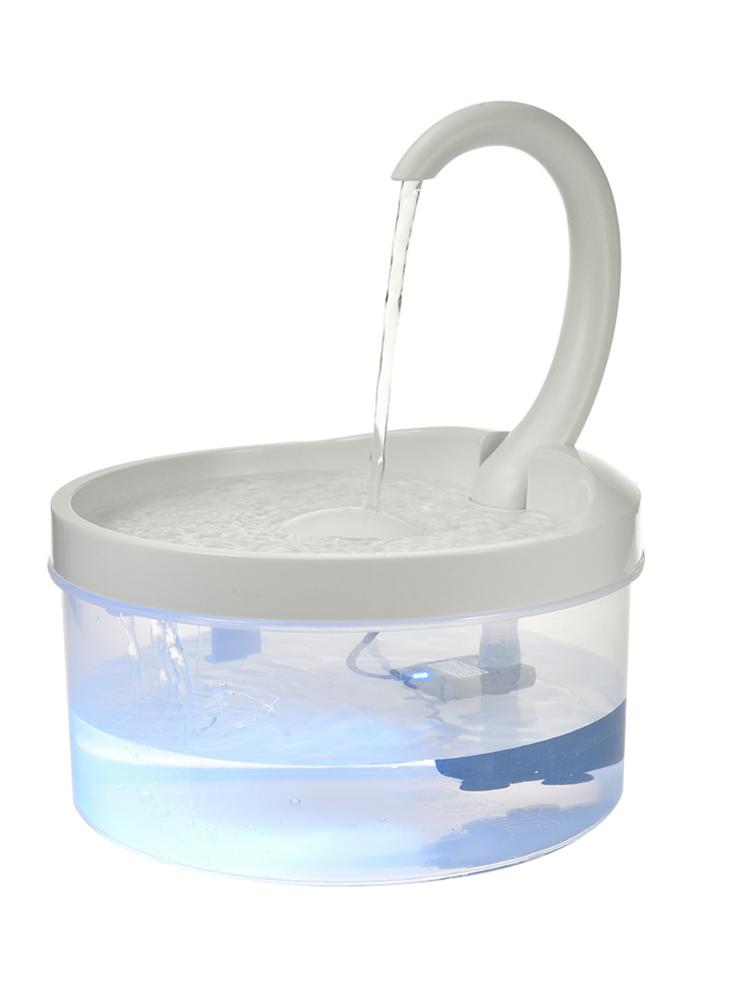 2L Pet Cat Water Fountain USB Automatic Dog Drinking Fountain With LED Light Drinker Feeder Pet Drinking Fountain Dispenser - Image 2