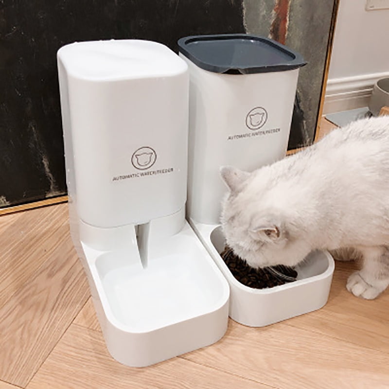 3.8L Large Capacity Pet Dog Cat Automatic Feeder Detachable...