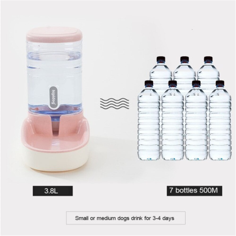 3.8L Pet Automatic Feeder Dog Drinking Bowl For Cat accessories Water Feeding watering supplies Large Capacity Dispenser HOT - Image 4