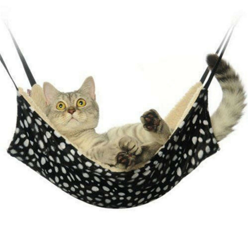 4Colors Warm Hanging Cat Bed Mat Soft Cat Hammock Winter Hammock Pet Kitten Cage Bed Cover Cushion Drop Shipping - Image 3