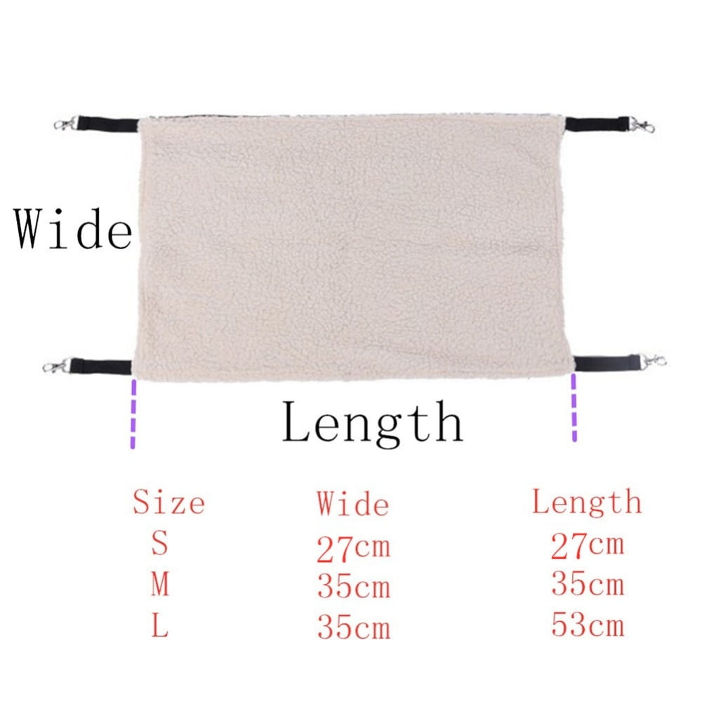 4Colors Warm Hanging Cat Bed Mat Soft Cat Hammock Winter Hammock Pet Kitten Cage Bed Cover Cushion Drop Shipping - Image 4