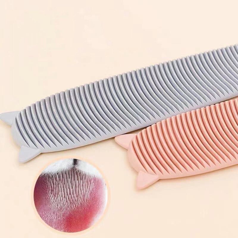 Aapet 1pc Cat Comb Pet Hair Shedding Comb Cat Massage Cleaning Brush Pet Comfort Toy Kitten Grooming Supplies Cat Tongue Comb - Image 4
