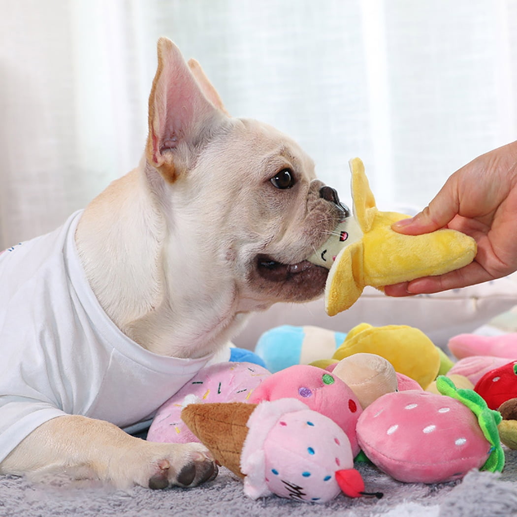 Animals Cartoon Dog Toys Stuffed Squeaking Pet Toy Cute Plush Puzzle For Dogs Cat Chew Squeaker Squeaky Toy For Pet Supplies - Image 4