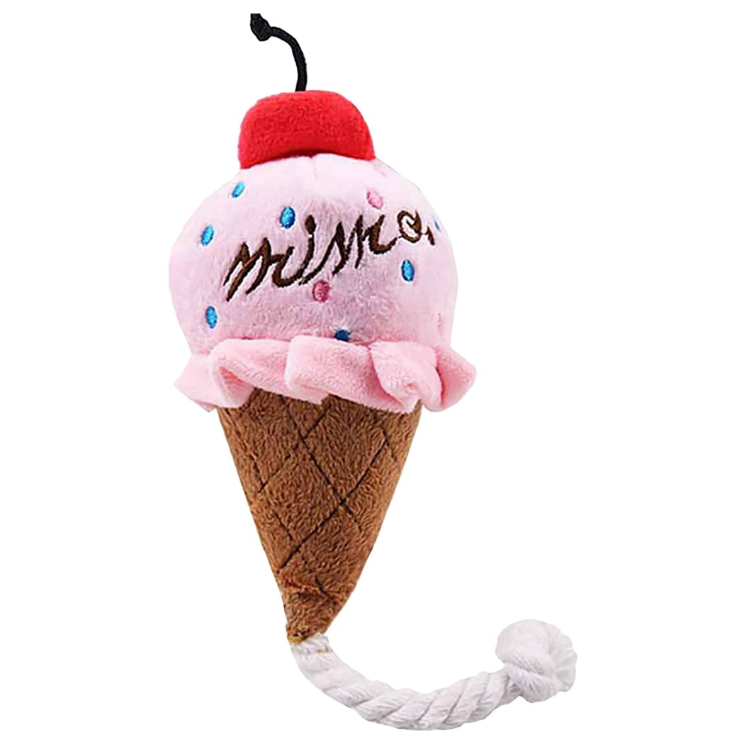 Animals Cartoon Dog Toys Stuffed Squeaking Pet Toy...