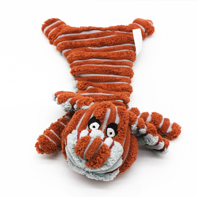 Animals Shape Squeaker Dog Toys for Small Dogs Pets Accessories Plush Puppy Chew Toy with Ropes Dog Supplies zabawka dla psa - Image 4