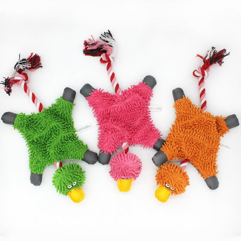 Animals Shape Squeaker Dog Toys for Small Dogs Pets...