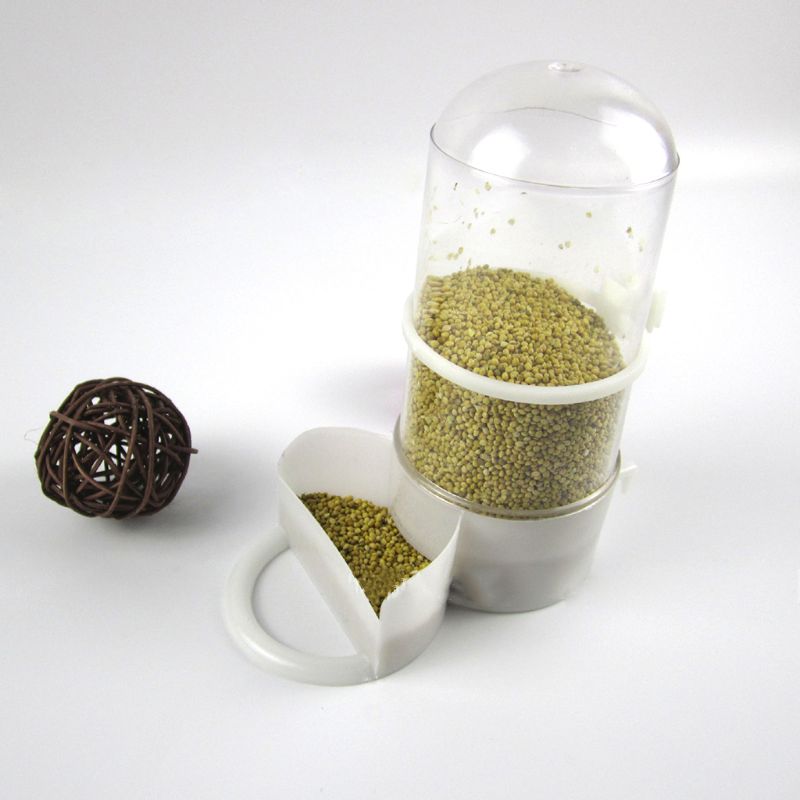 Bird Feeder Automatic Food Water Feeding Parrot Hamster...