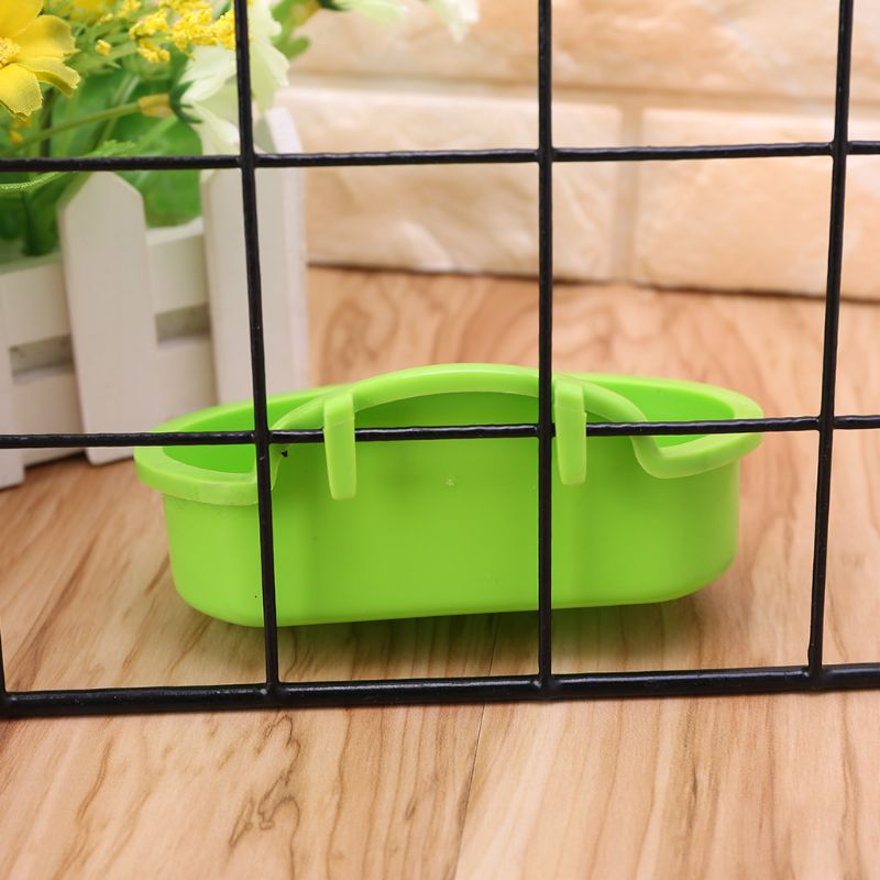 Bird Hamster Bowl Small Pet Cage Hanging Drink Food Feeder Cup Feeding Bathing Tools rabbit feeder feeding watering supplies - Image 6
