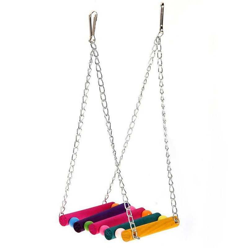 Birds Toy Pet Bird Parrot Parakeet Budgie Cockatiel Cage Hut Nest Bird Toys Hammock Swing Toy Hanging Toy Brinquedo Pet Supplies - Image 4