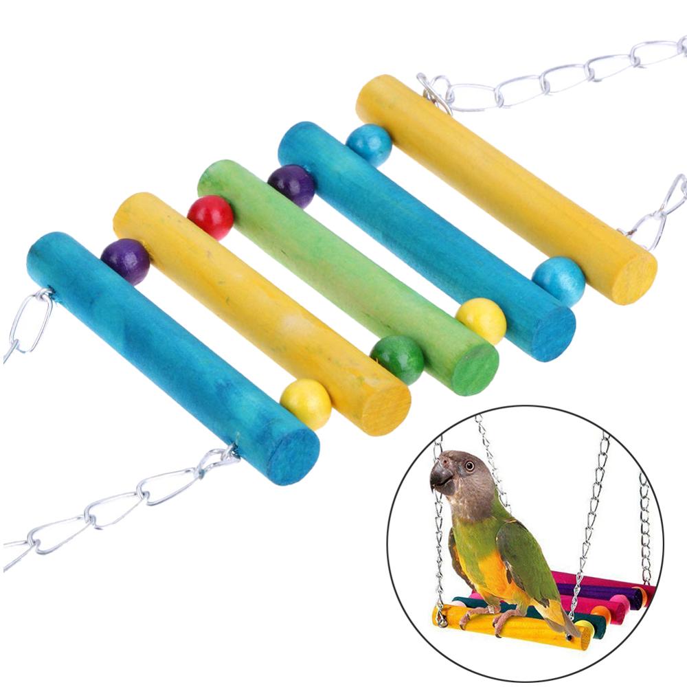 Birds Toy Pet Bird Parrot Parakeet Budgie Cockatiel Cage Hut Nest Bird Toys Hammock Swing Toy Hanging Toy Brinquedo Pet Supplies - Image 6