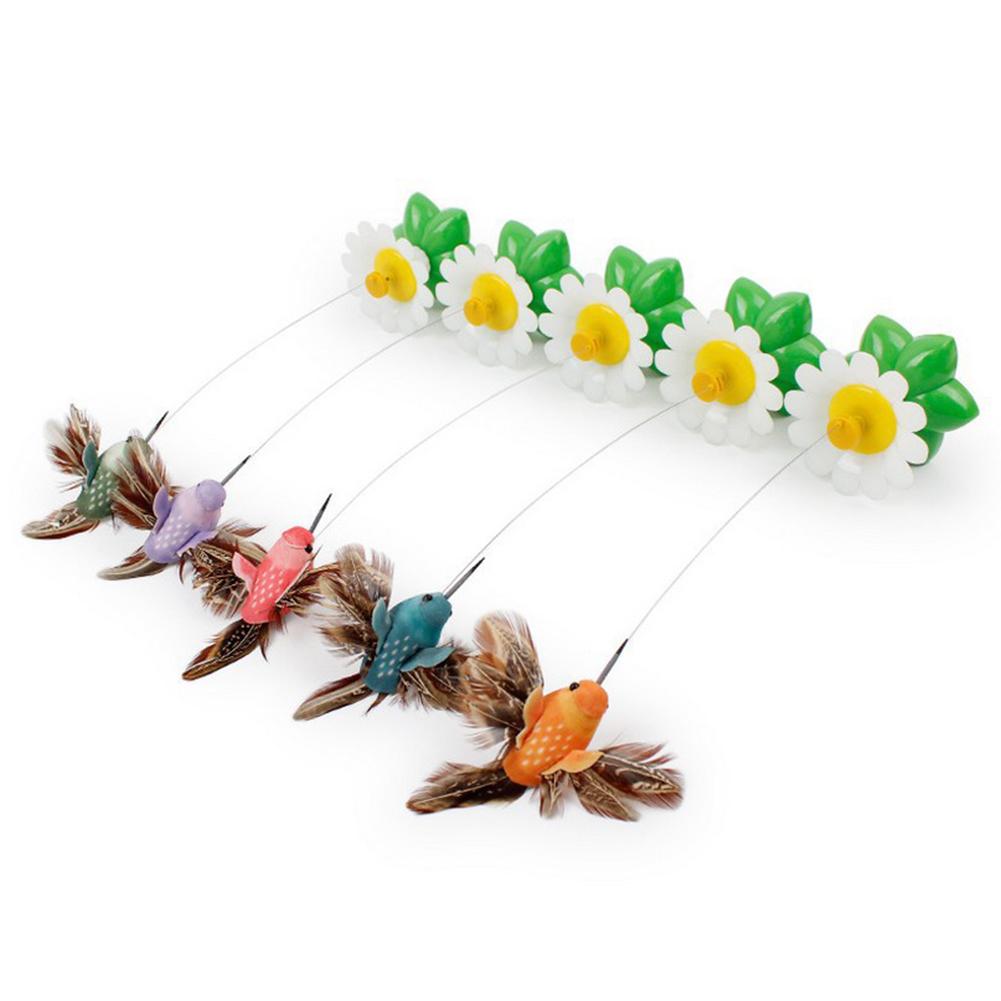 Cat Toy Electric Rotating Colorful Butterfly Bird Funny Dog Cat Toys Pet Seat Scratch Toy Pet Dog Cat Intelligence Trainning Toy - Image 4