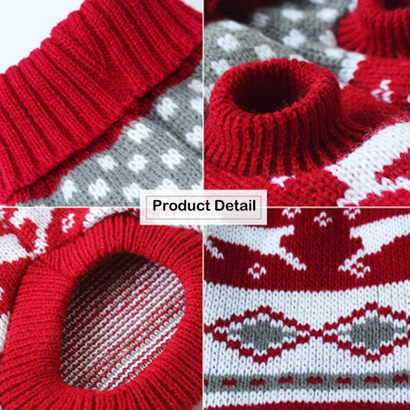 Christmas Cat Dog Sweater Pullover Winter Dog Clothes for Small Dogs Chihuahua Yorkies Puppy Jacket Pet Clothing Ubranka Dla Psa - Image 6