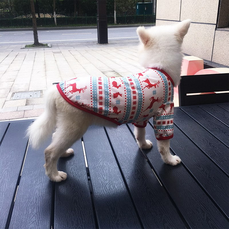 Christmas Pet Clothes for Puppy Dog Clothing Winter Warm Pet Cats Jacket Coat Dog Hoodies Puppy Costume Santa Claus Sweatshirt - Image 3