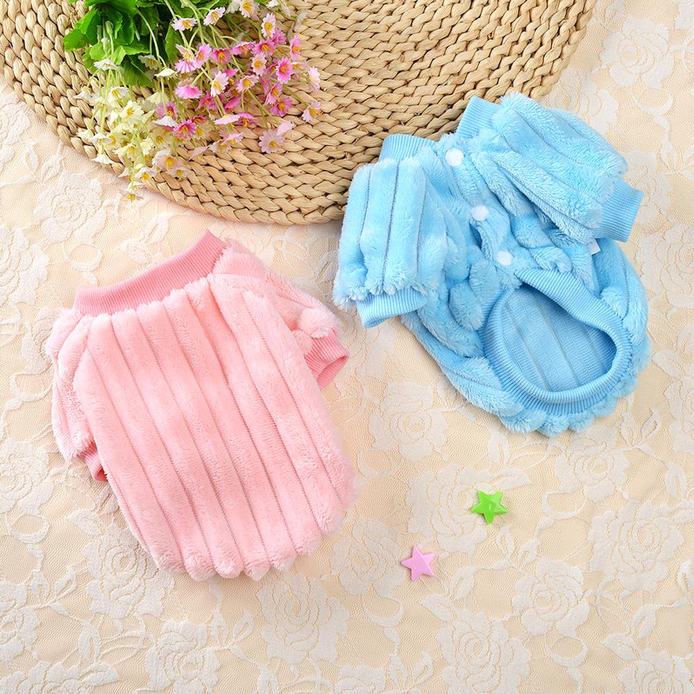 Cute Pet Clothes Soft Puppy Kitten Pet Coats For Small Medium Dogs Cats Warm Winter Dog Cat Jacket Clothing Chihuahua XS-2XL - Image 2