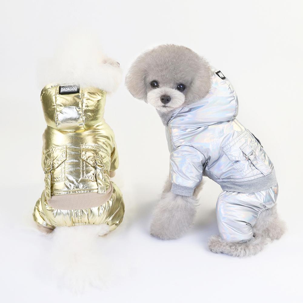 Dog Coat Winter Hoodies Clothes Coats for Dogs Warm Puppy Dog Coats Jacket Clothing Overalls New Year's Costumes - Image 2
