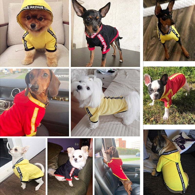 Fashion Dog Clothes Spring Pets Dogs Clothing For Small Medium Dogs Costume Leisure Dog Hoodie Chihuahua Puppy Outfit Ropa Perro - Image 2