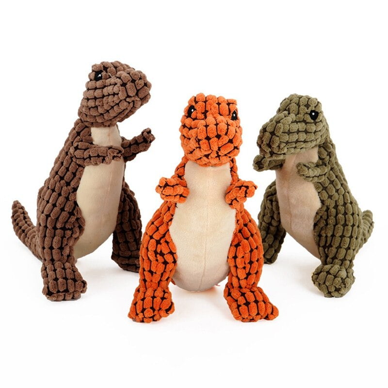 Fleece Large Dinosaur Toys Giant Dogs Pets Interactive Dog Toys For Large Dogs Chew Toys Chihuahua Plush Stuffing Squeakers - Image 3