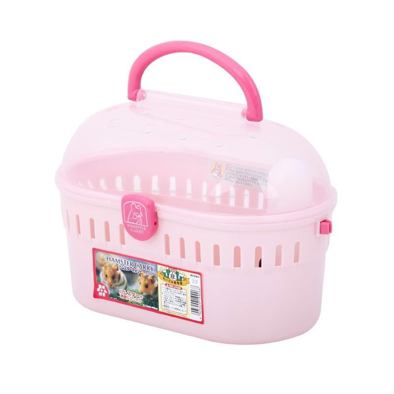 Hamster Cage Pet Go Out Box Outdoor Small Animals Carriers Portable Carry Cages With Handle For Pet Hamsters Gerbils - Image 4