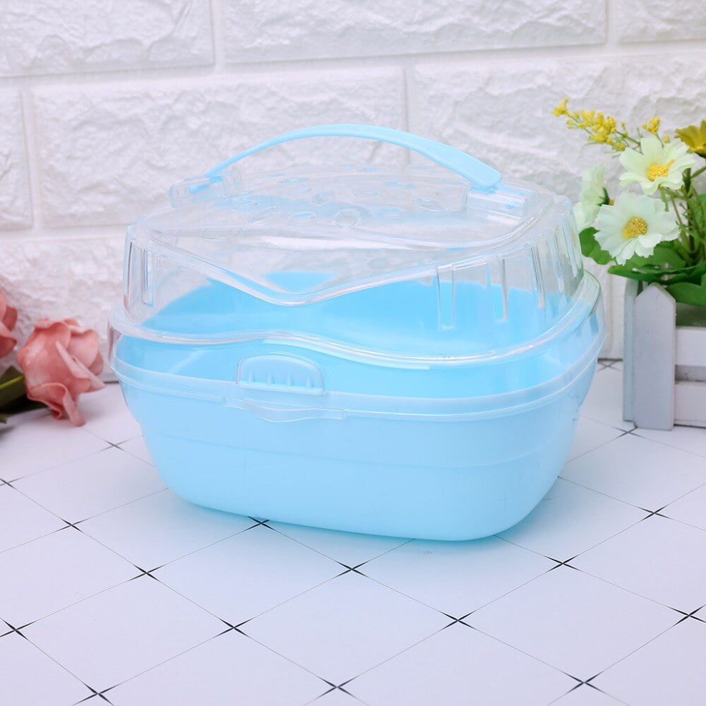 Hamster Cage Pet Outdoor Carrier Portable Small Animal Guinea Pig Go Out Box - Image 5