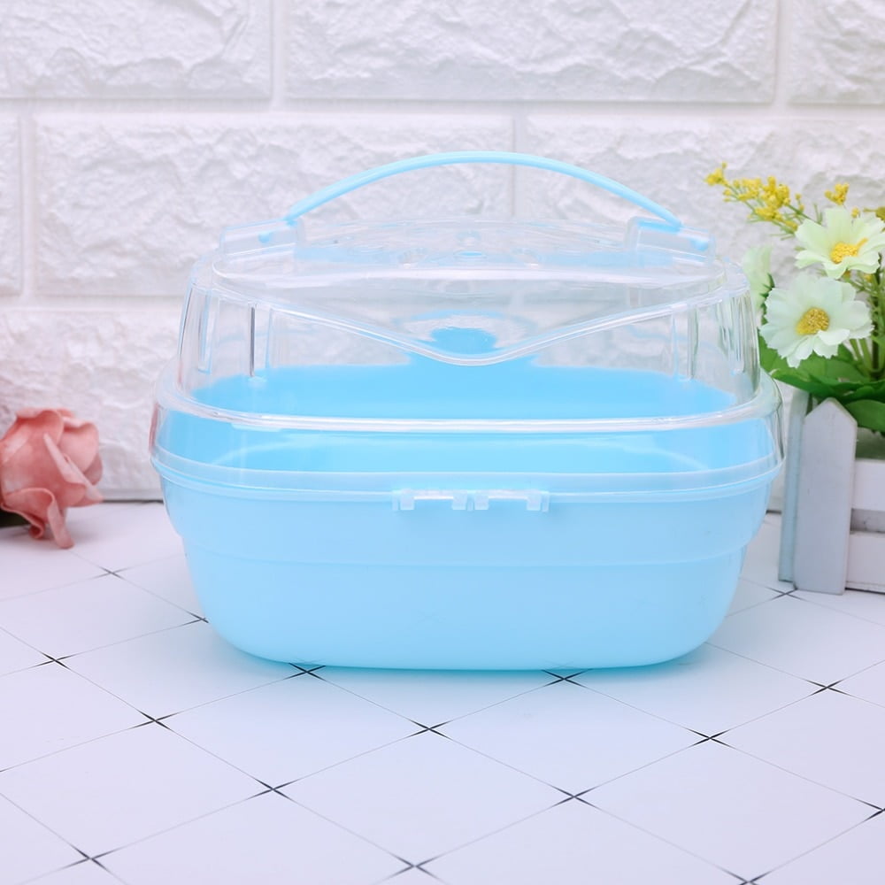 Hamster Cage Pet Outdoor Carrier Portable Small Animal Guinea Pig Go Out Box - Image 6