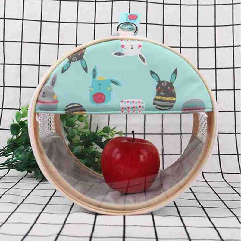 Hamster Carrier Outside Bag Small Animal Portable Sugar Glider Outgoing Travel Bag Breathable Carrying Bag Backpack for Hedgehog - Image 5