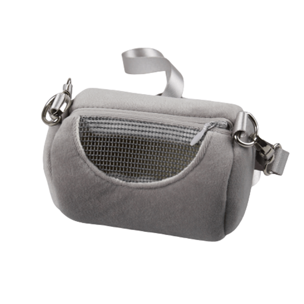 Hamster Chinchilla Warm Bags Carrier Cages Small Pet Rabbit Cage Guinea Pig Carry Bag Breathable Carry Bag for Travel Outdoors - Image 3