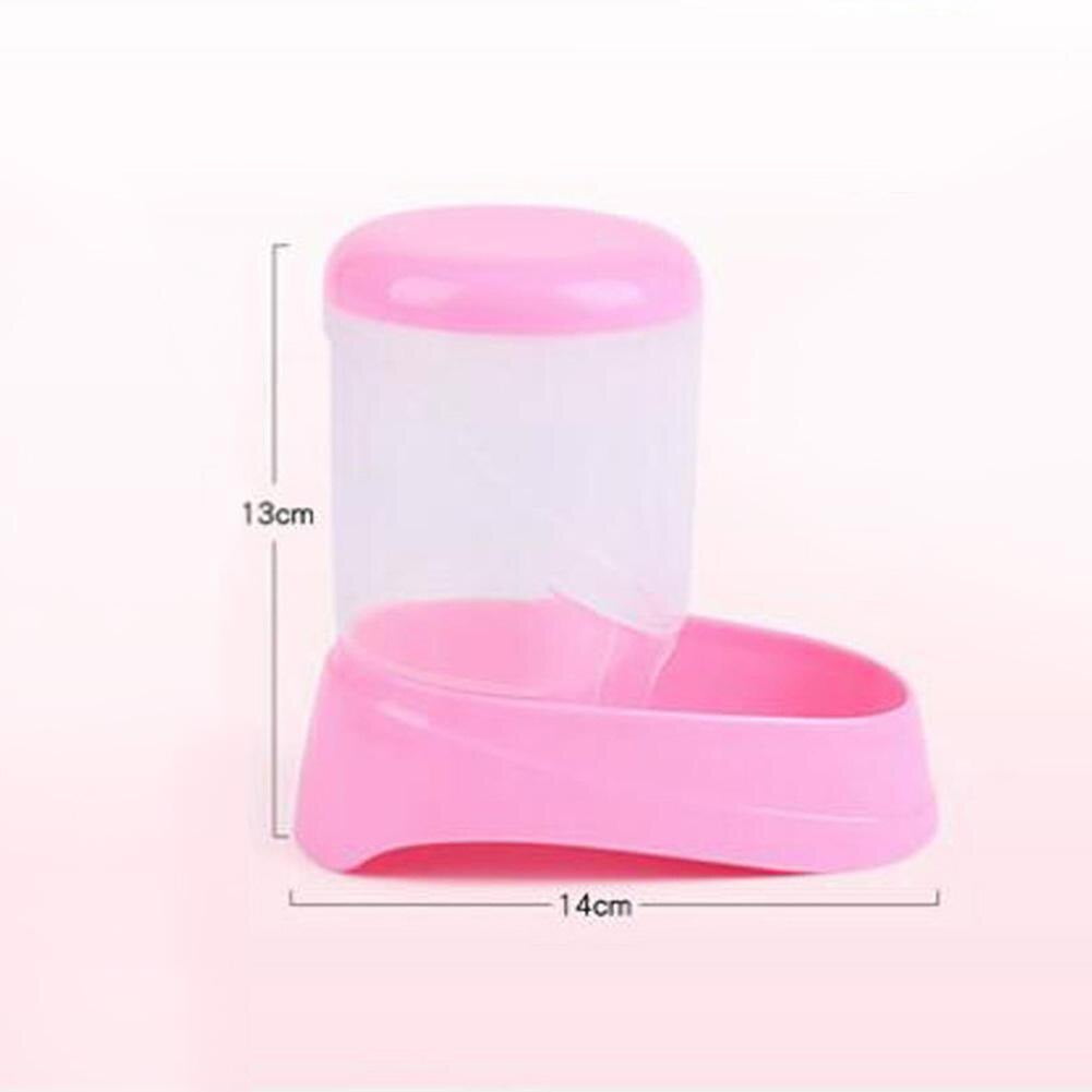 Hamster Rabbit Food Dispenser Feeder Pet Feeder Plastic Automatic Pet Feeder For Hamster Guinea Pigs Food Bowl Container - Image 3