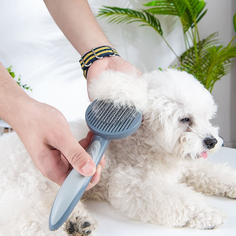 High Quality Pet Comb Self Cleaning Brush Professional Grooming Brush for Dogs and Cats Pet Glove Dog Bath Cat Cleaning Supplies - Image 4