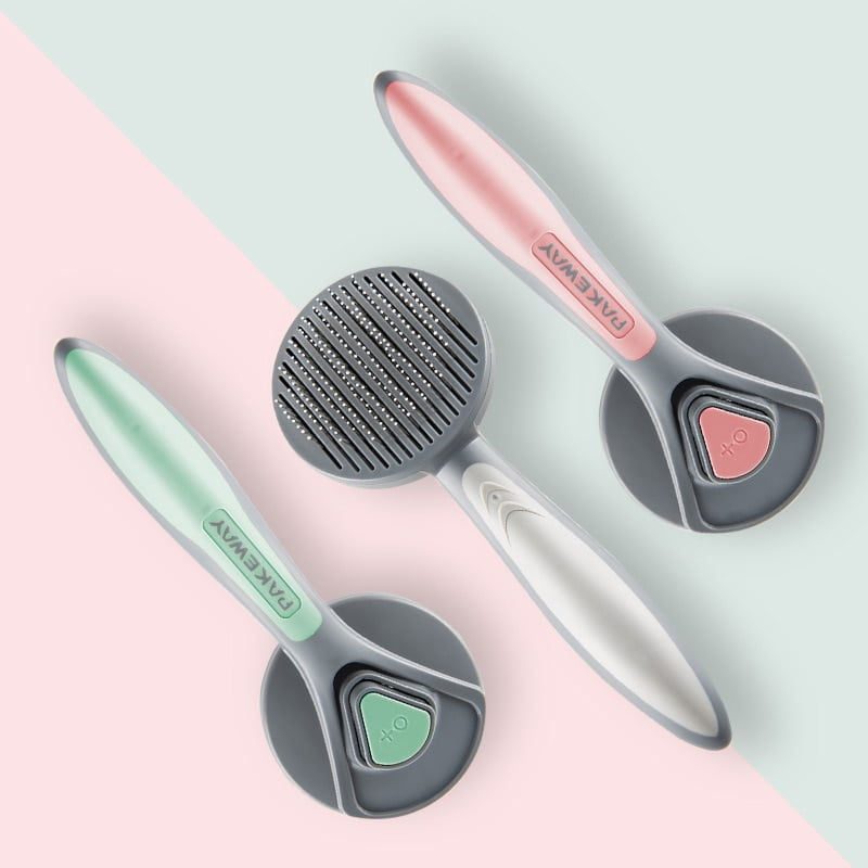 High Quality Pet Comb Self Cleaning Brush Professional...