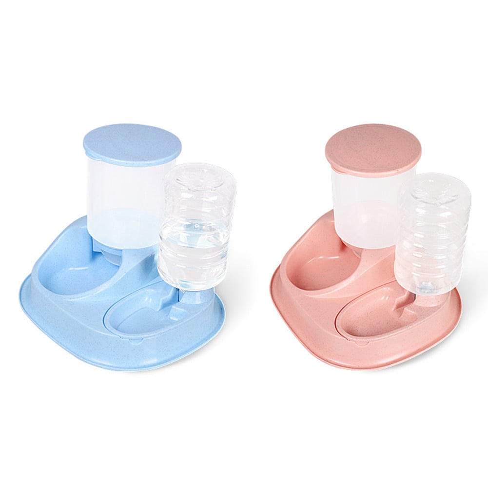 Large Capacity Pet Dog Cats Puppy Automatic Water Dispenser Drinking Bottle Food Bowl Feeder Pet Dog Supplies - Image 3