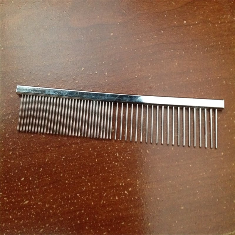 Metal Comb for Dogs Stainless Steel Pet Dog Cat Pin Comb Hair Brush Hairbrush Flea Comb Dogs Cats Pets Acessorios Pet Grooming - Image 2