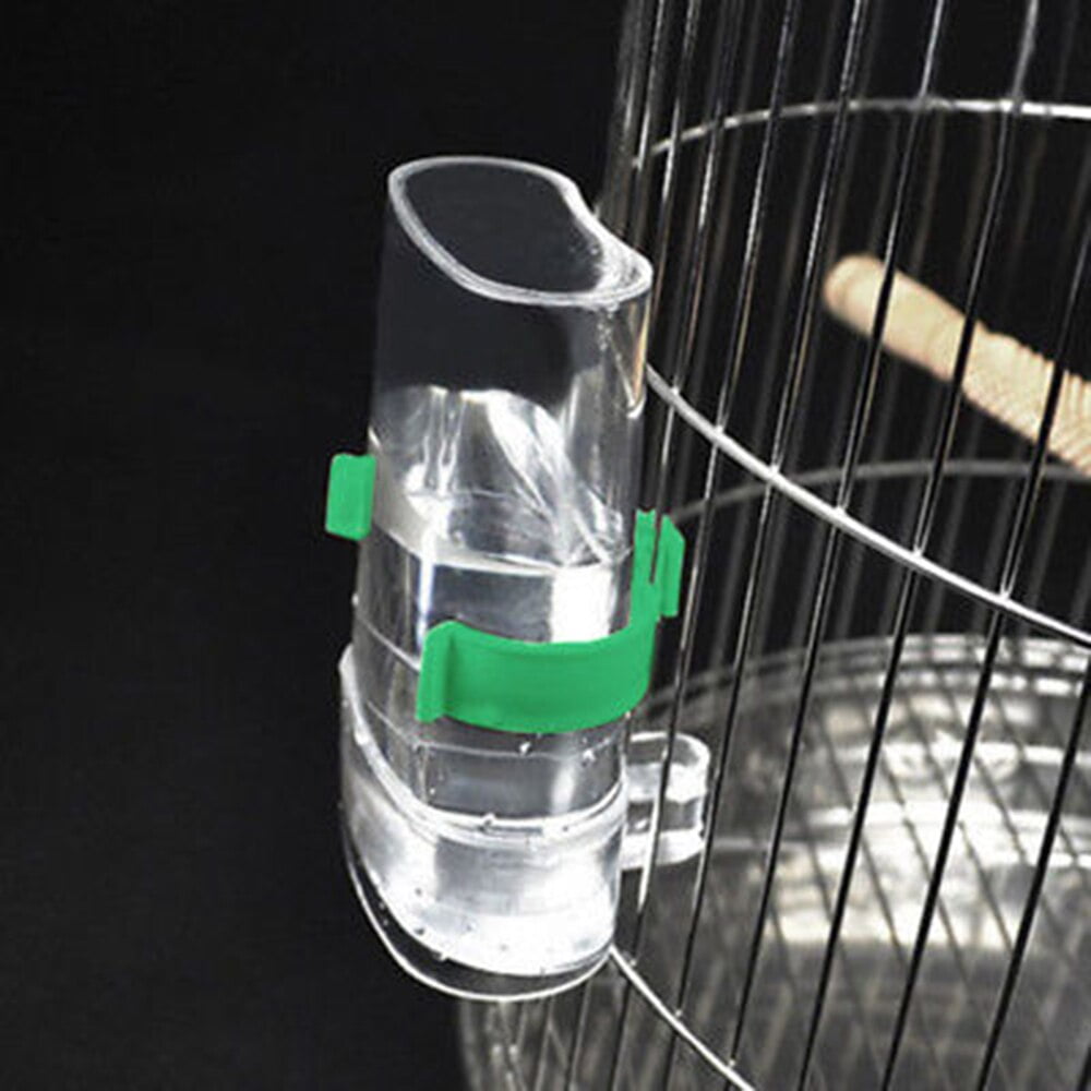 NEW Pet Bird Automatic Cage Seed Water Food Feeder Parrot Cockatiel Canary Bird Water Feeder - Image 3