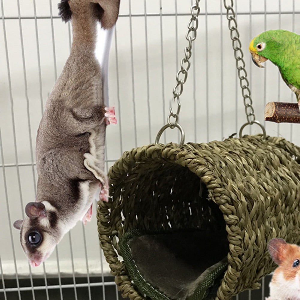 New Parrot Nest Hammock Hanging bird Cage Warm Winter Birds Cage Bed Toys Hamster House parrot cage Ornament Decoration - Image 5