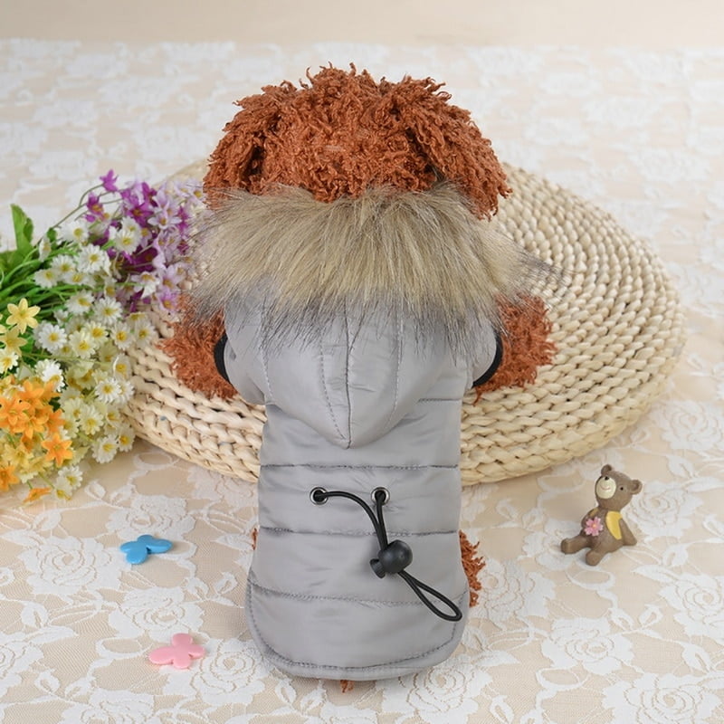 New Pet Dog Coat Winter Warm Small Dog Clothes For Chihuahua Soft Fur Hood Puppy Jacket Clothing Dog Clothes Winter Warm For dog - Image 5