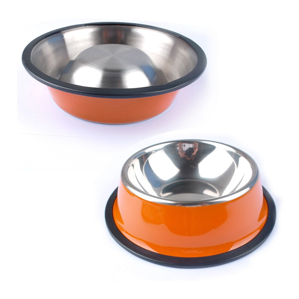 New Pet Dog Stainless Steel Bowls Puppy Cats Food Drink Water Dish Feeder Travel Feeding Non-slip Feeding Dishes Pets Supplies - Image 6