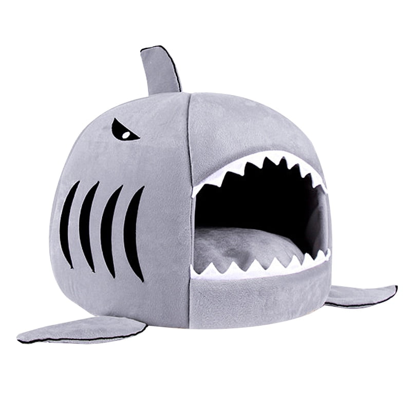 Pet Cat Bed Soft Pet Cushion Dog House Shark For Large Dogs Tent High Quality Cotton Small Dog Sleeping Bag Travel Products Gear - Image 5