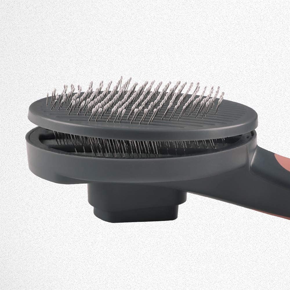 Pet Comb Brush Removal Comb Grooming Cats Hair Remove Selfcleaning Flea Comb Dogs Grooming Hair Pet Brush Trimmer - Image 4