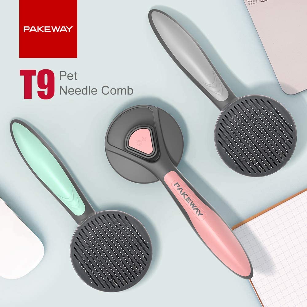 Pet Comb Brush Removal Comb Grooming Cats Hair Remove Selfcleaning Flea Comb Dogs Grooming Hair Pet Brush Trimmer - Image 6