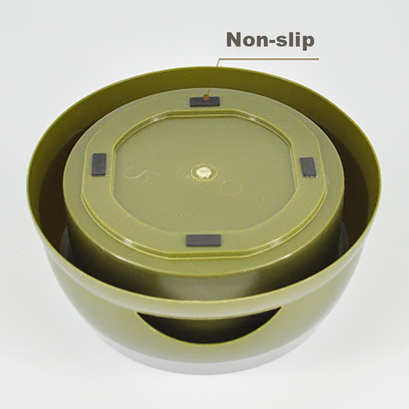 Pet Dog Bowls Floating Not Wetting Mouth Cat Bowl No Spill Drinking Water Feeder Plastic Portable Dog Bowl Support - Image 2