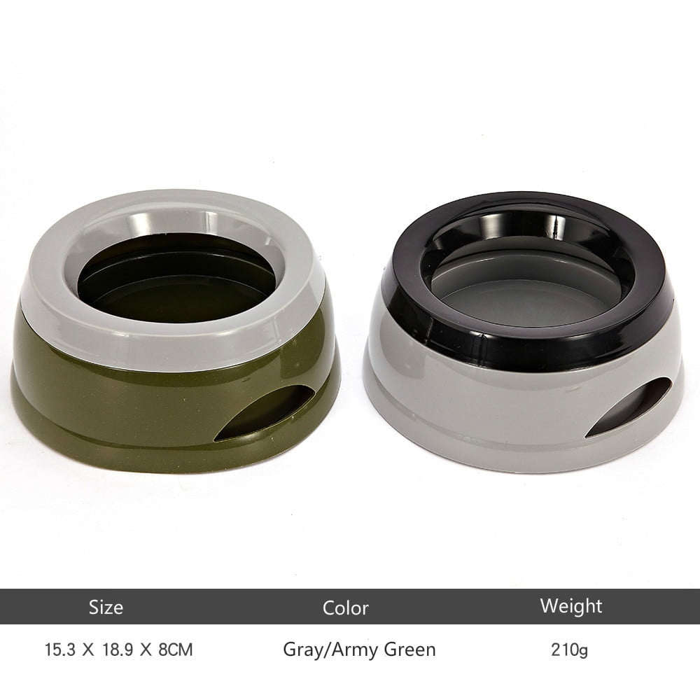 Pet Dog Bowls Floating Not Wetting Mouth Cat Bowl No Spill Drinking Water Feeder Plastic Portable Dog Bowl Support - Image 4