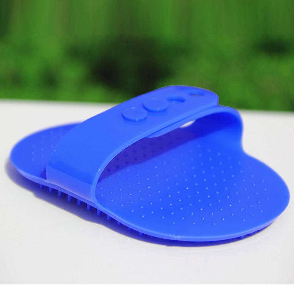 Pet Dog Cat Bath Brush Comb Rubber Glove Hair Fur Grooming Massaging Massage Kitchen Cleaning Gloves pets Silicone Washing Glove - Image 2