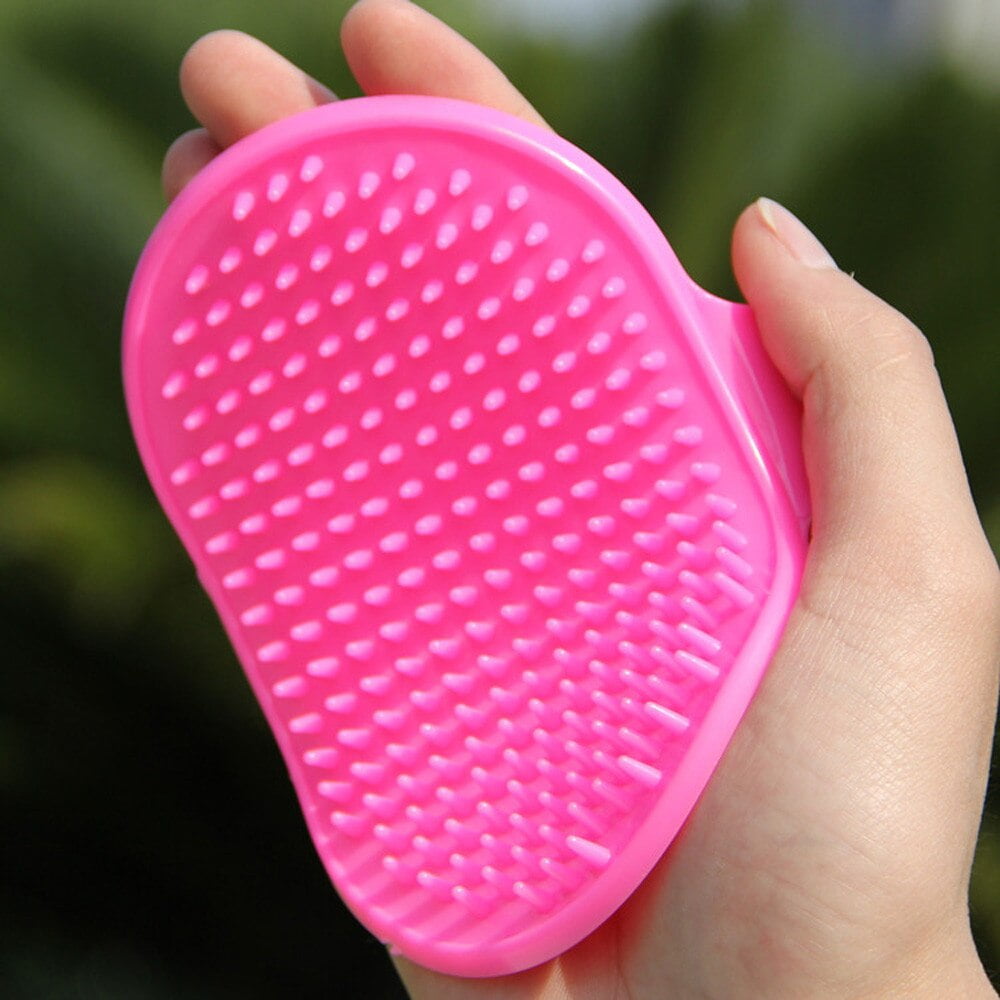Pet Dog Cat Bath Brush Comb Rubber Glove Hair Fur Grooming Massaging Massage Kitchen Cleaning Gloves pets Silicone Washing Glove - Image 5